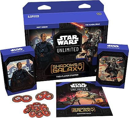 Star Wars: Unlimited TCG - Set 2: Shadows of the Galaxy - Two-Player Starter (Decks, Regler & TilbehÃ¸r)