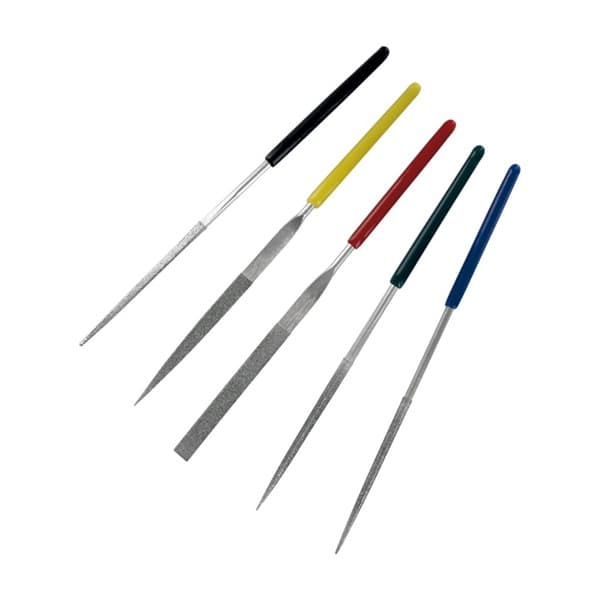 Tools - Vallejo - Set of 5 Diamond File (100 mm)