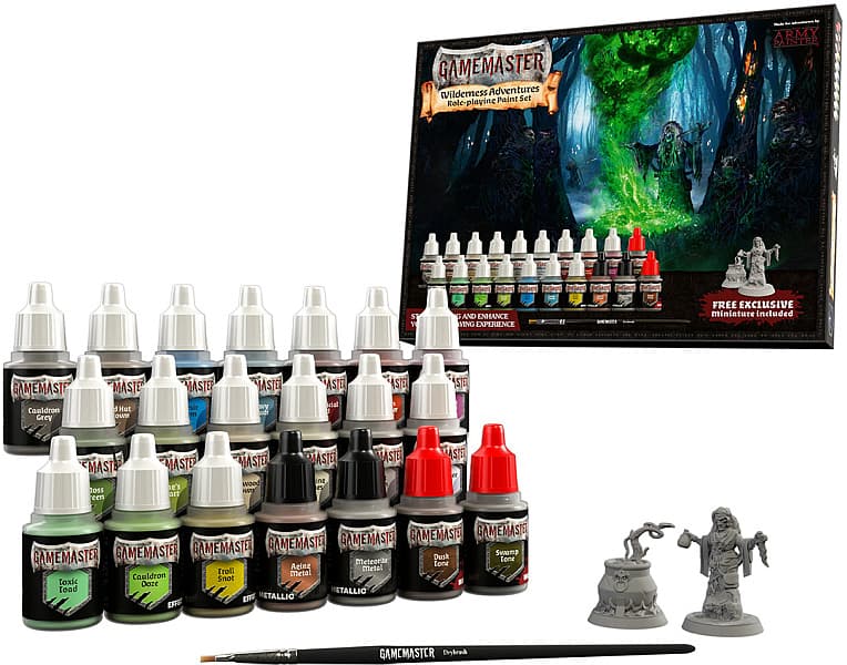 Army Painter -  Gamemaster: Wilderness Adventures Set (Role Playing Paint Set) - GM1007