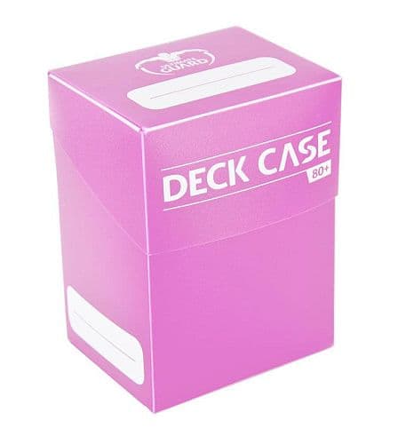 Ultimate Guard Deck Case (Deck Box) 80+ Standard Size Pink (LyserÃ¸d)