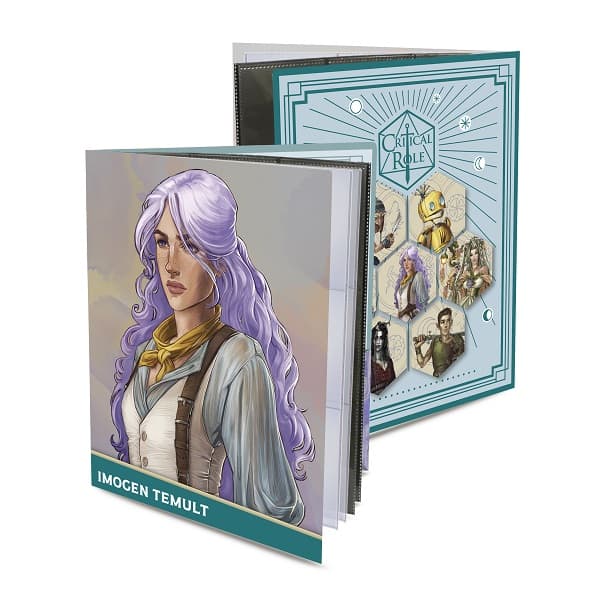 Character Sheet Mappe - Critical Role: Imogen Temult Folio with Stickers - Ultra Pro #16120