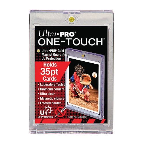 Ultra Pro ONE-TOUCH Magnetic Holder - Standard Size (2,5" x 3,5") 35PT UV - Sleeves #81575-UV