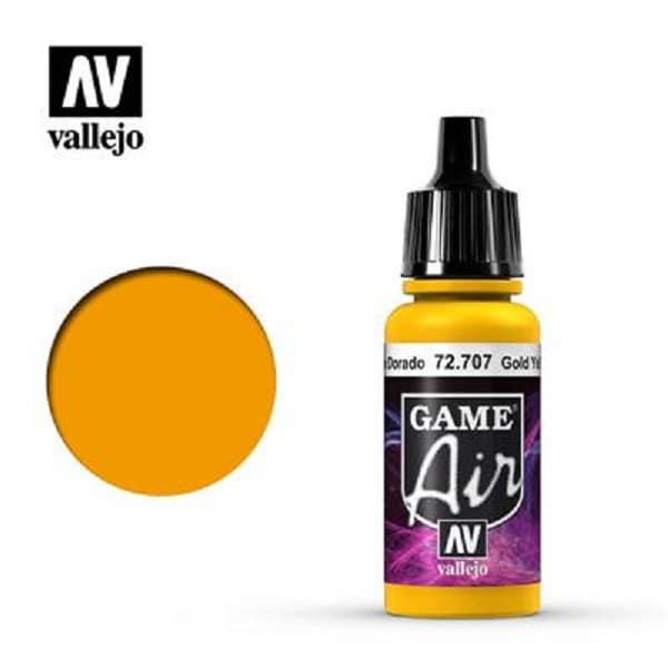 Vallejo Maling - Game Air: Gold Yellow - 17ml