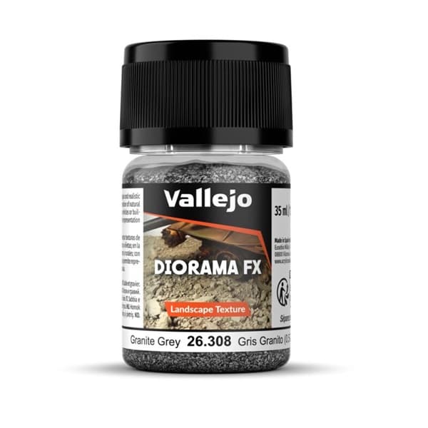 Vallejo - Diorama Effects: Landscape Textures - Granite Grey (35 ml.)
