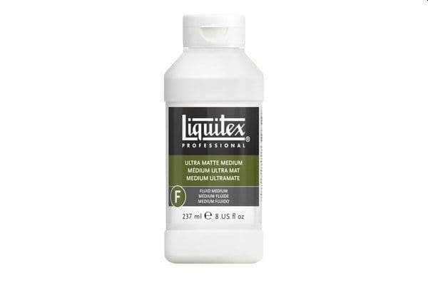 Liquitex - Fluid Medium: Acrylic Ultra Matte Medium 237ml
