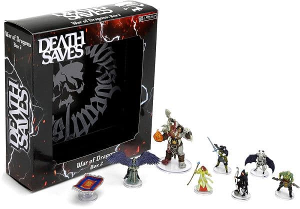 Death Saves - Premium Painted Miniatures: War of the Dragons Box 2