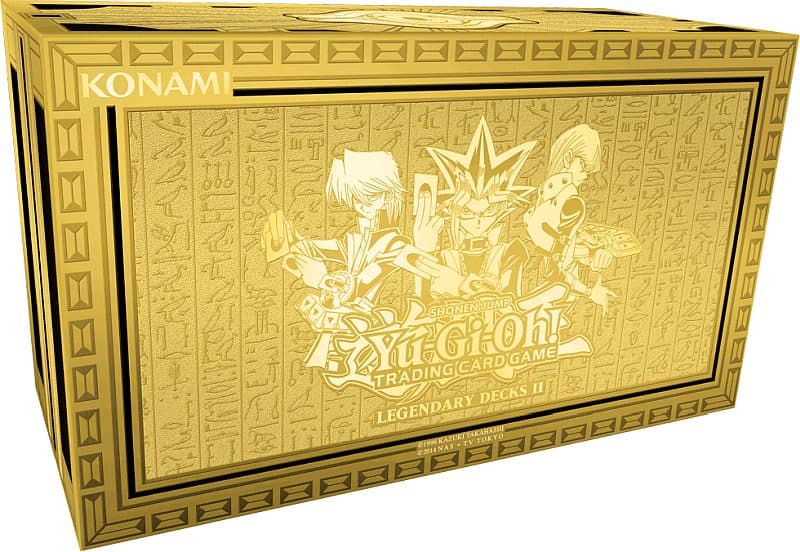 Yu-Gi-Oh! Deck - Legendary Decks II (2) (2024 Unlimited) - 3 x Structure Deck + Egyptiske Gudekort