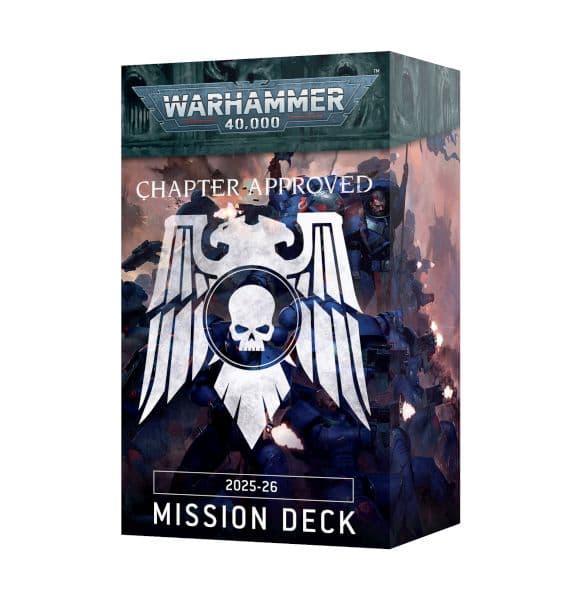 Warhammer 40,000: Mission Deck - Chapter Approved 2025-26 (10th Edition) - 60050199059