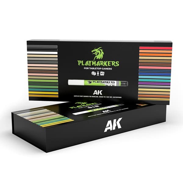 AK Interactive - Playmarkers Set: Special Box (34 Paint Markers/Malingstuscher)
