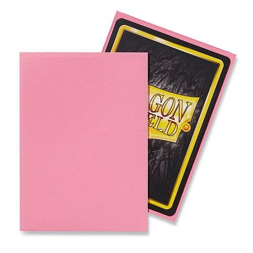 Dragon Shield Deck Protectors - Matte: Pink - 100 lommer - Dragonshield - Sleeves #AT-11012