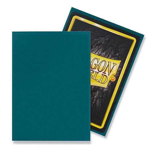 Dragon Shield Deck Protectors - Matte: Petrol - 100 lommer - Dragonshield - Sleeves #AT-11020