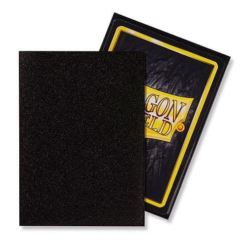 Dragon Shield Deck Protectors - Matte: Jet - 100 lommer - Dragonshield - Sleeves #AT-11024