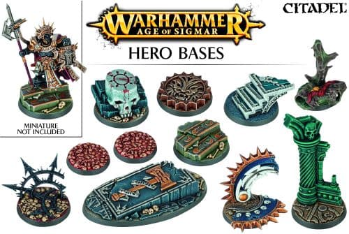 Baser - Citadel Warhammer: Age of Sigmar - Hero Bases - 99120299039