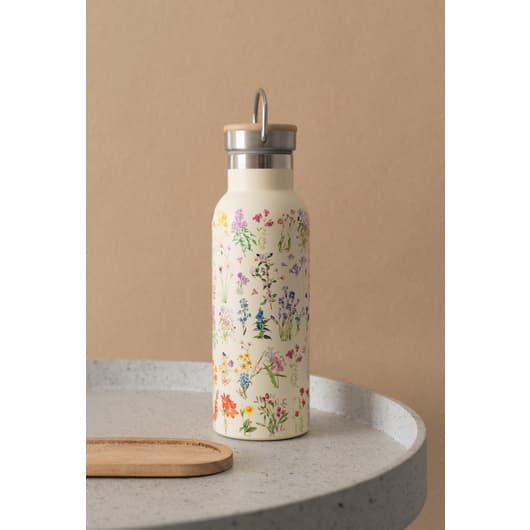 Wild Flowers - Hot & Cold - Metal Water Bottle 500ml