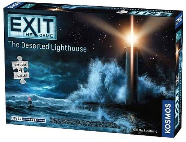 EXIT: The Game + Puzzle (Engelsk) - The Deserted Lighthouse (Escape Room Puzzle Game)