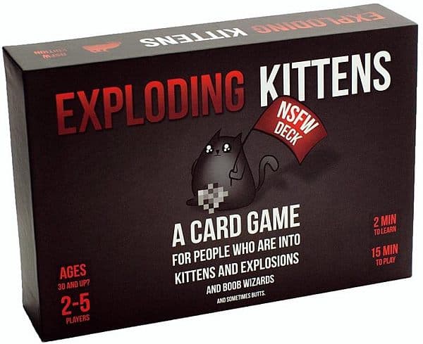 Exploding Kittens (Engelsk) - NSFW Edition (Explicit Content)