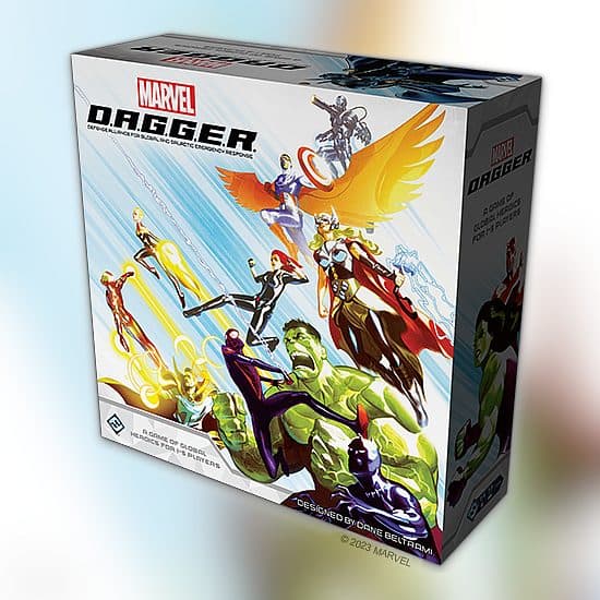 Marvel D.A.G.G.E.R. (DAGGER) - Cooperative Superhero Board Game