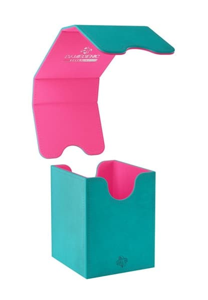 Gamegenic - Deck Box: Squire 100+ XL - Exclusive (Teal/Pink)