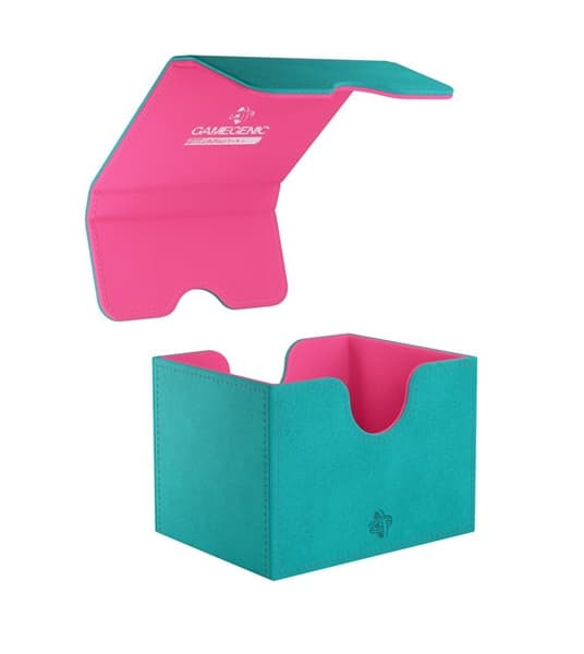 Gamegenic - Deck Box: Sidekick 100+ XL - Exclusive (Teal/Pink)
