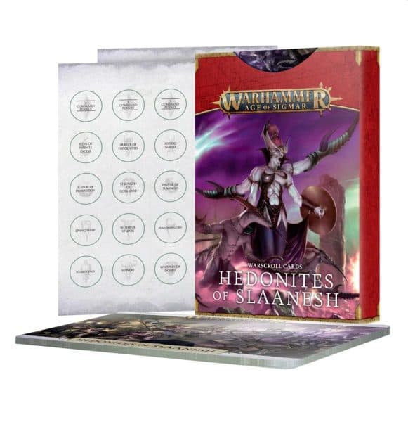 Warhammer: Age of Sigmar - Warscroll Cards: Hedonites of Slaanesh (2023) - 60050201007
