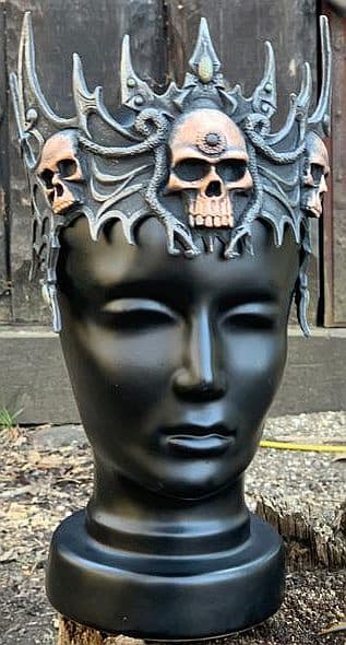 Skull Tiara- Epic Armoury - Live Rollespil Hat
