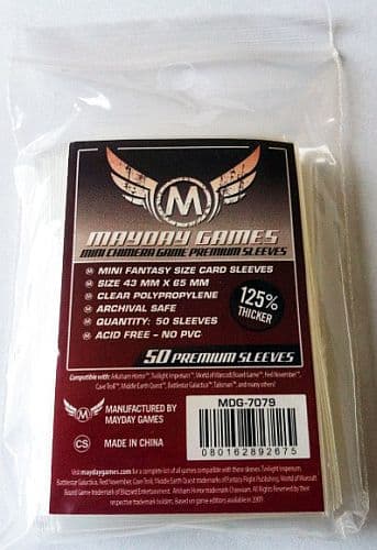 Mayday Games - USA Chimera Mini Card Sleeves (Premium) - 43x65mm - 50 Lommer - #MAY7079