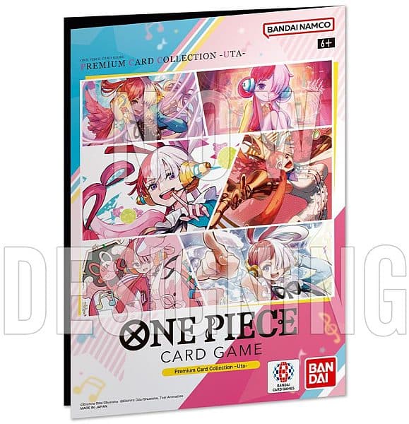 One Piece Card Game: Premium Card Collection - Uta (6 Cards, 70 Sleeves & Deckbox)