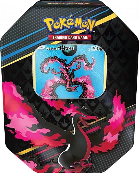 Pokemon Crown Zenith Tin: Galarian Moltres