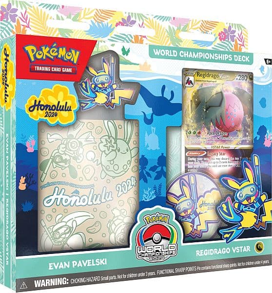 Pokemon Deck - 2024 World Championship (WCD) - Evan Pavelski: Regidrago VSTAR