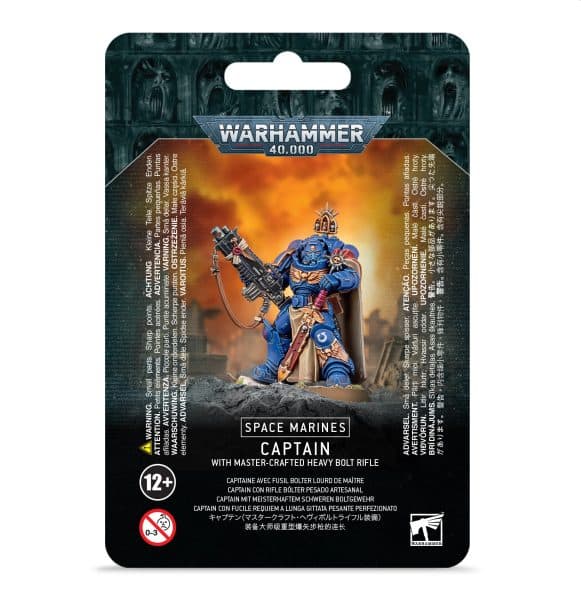Space Marines - Captain with Master-crafted Heavy Bolt Rifle - 99070101048