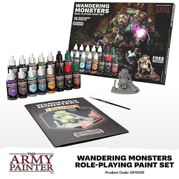 Army Painter - Gamemaster: Wandering Monsters Role-Playing Paint Set - GM1009