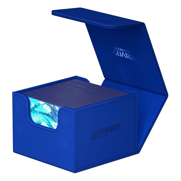 Ultimate Guard SideWinder Deck Case (Deck Box) 133+ Standard Size XenoSkin Monocolor Blue (Blå)