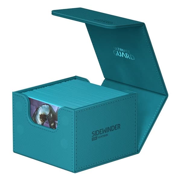 Ultimate Guard SideWinder Deck Case (Deck Box) 133+ Standard Size XenoSkin Monocolor Petrol (Petroleumsblå)