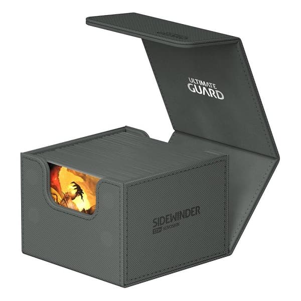Ultimate Guard SideWinder Deck Case (Deck Box) 133+ Standard Size XenoSkin Monocolor Grey (Grå)