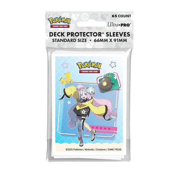Pokemon - Iono and Bellibolt - Deck Protector - 65 lommer - Ultra Pro Sleeves #16628