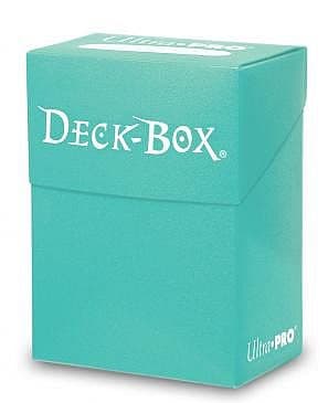 Deck Box - Solid Aqua - Ultra Pro #84228