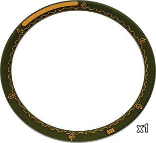 WARMACHINE Mk II: Area of Effect Ring Markers - 5" (1) - PIP-91081