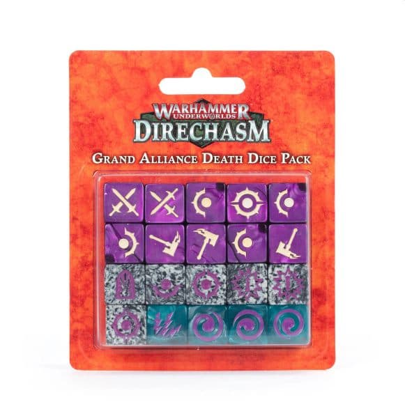 Warhammer Underworlds: Direchasm: Dice Pack - Grand Alliance: Death - 99220799019