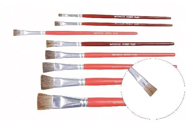 Leonhardy - Hobby: Pensel Size 6 (Flat/Fine) - WIT-422612