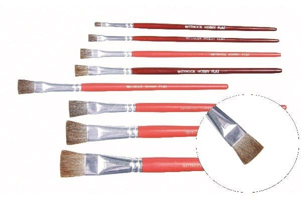 Leonhardy - Hobby: Pensel Size 10 (Flat/Fine) - WIT-422614