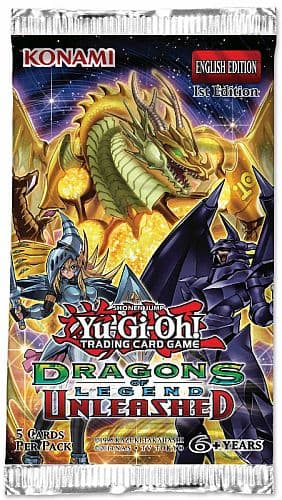Yu-Gi-Oh! Booster Pakke Dragons of Legend: Unleashed