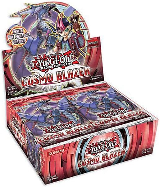 Yu-Gi-Oh! Booster Pakke Cosmo Blazer - Booster Display - Box med 24 Pakker